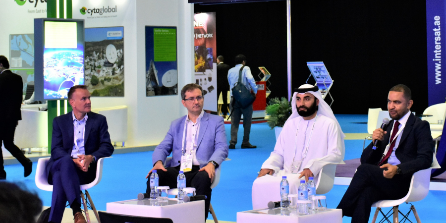 satellite panel at cabsat 2022