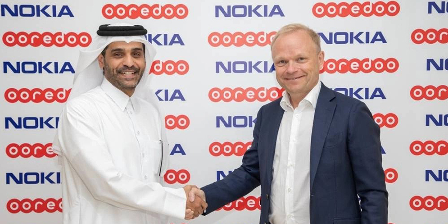 Mohammed Bin Abdulla Al Thani and Pekka Lundmark