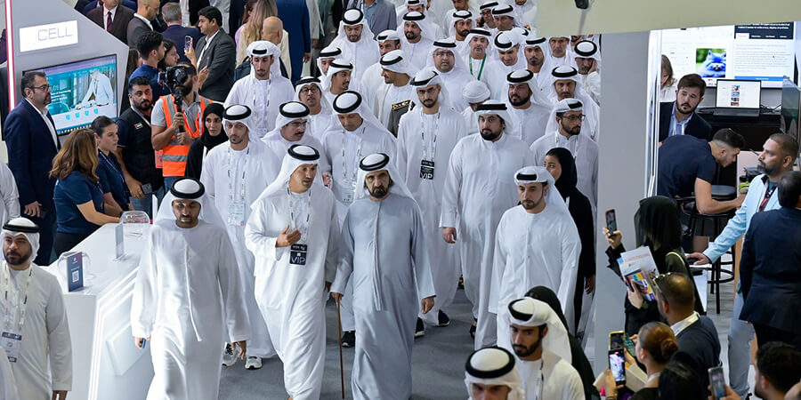 Mohammed bin Rashid  at GITEX GLOBAL