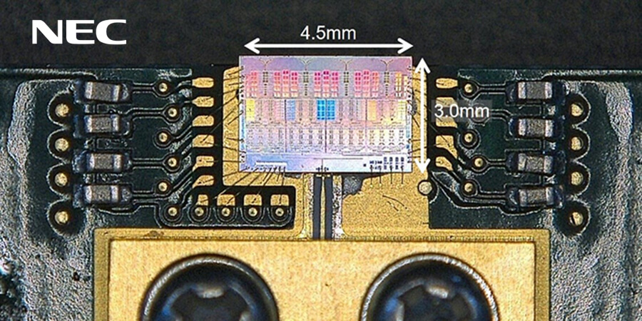 NEC150 GHz transmitter IC chip 