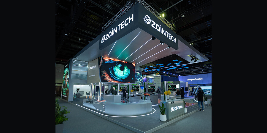 ZainTECH GITEX Booth