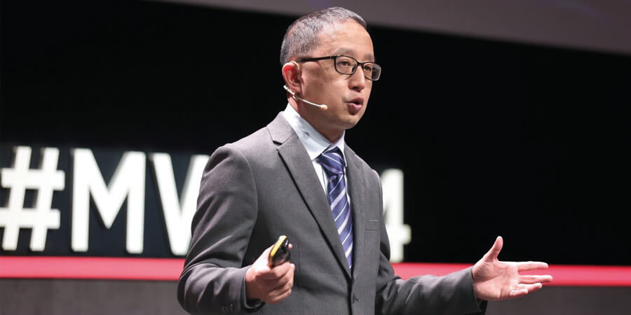 Bruno Zhang Huawei MWC